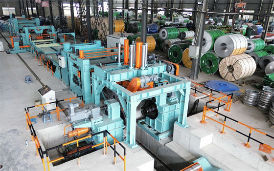 스테인리스 스틸 코일 릴링 평준화 길이 선으로 자르면 가장자리 정비 4-16 X 2000