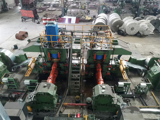 0.5-1.2mm 두께 2 입지 거꾸로 할 수 있는 연속 냉간 압연기 300mpm 850 밀리미터 AGC